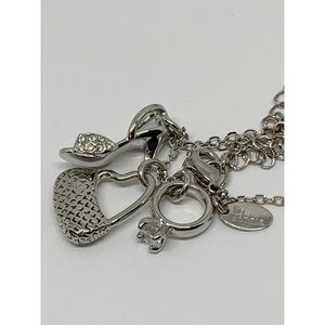 Lia Sophia Jewelry - Lia Sophia Silver Charm Shoe Bag Ring Necklace Lia Sophia Jewelry - Lia Sophia Silver Charm Shoe Bag Ring Necklace